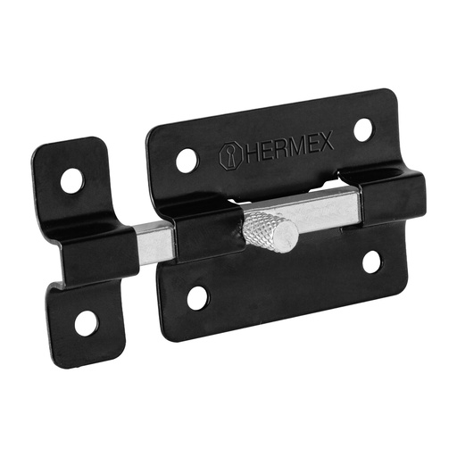 [47928] Pasador de barra plana 2', negro, Hermex