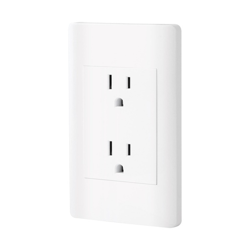 [47969] Placa armada blanca contacto dúplex 3 módulos, Lisboa