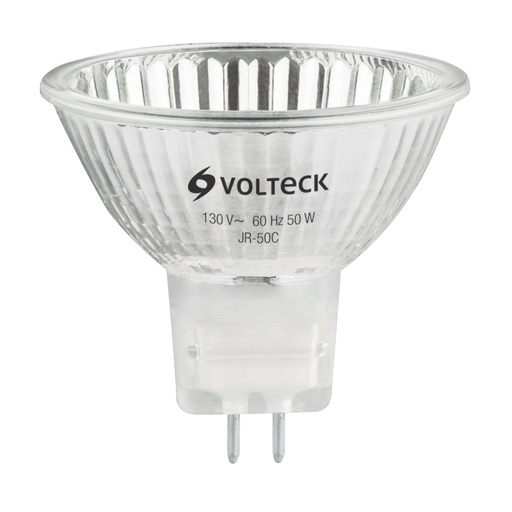 [47254] Lámpara de halógeno transp. 50 W tipo MR16 en caja, Volteck
