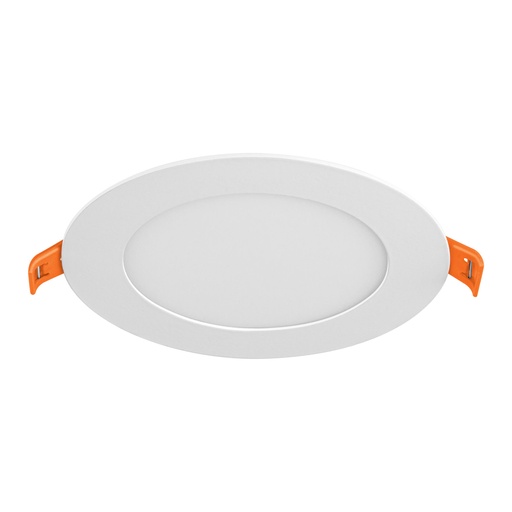 [47409] Luminario ultra delgado LED 6 W empotrar redondo luz cálida