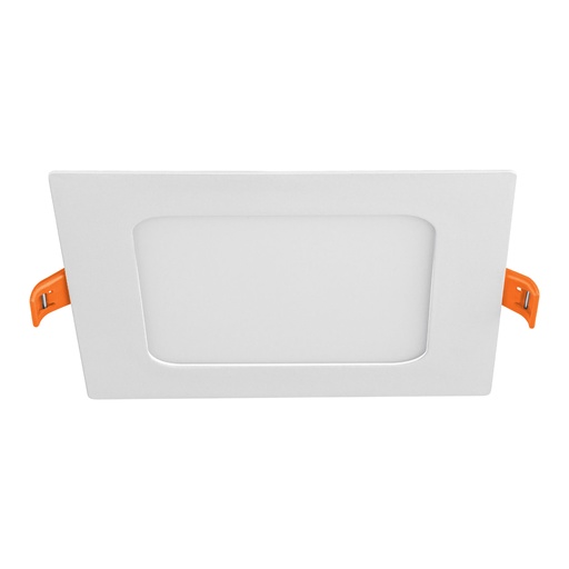 [47406] Luminario ultra delgado LED 6 W empotrar cuadrado luz cálida