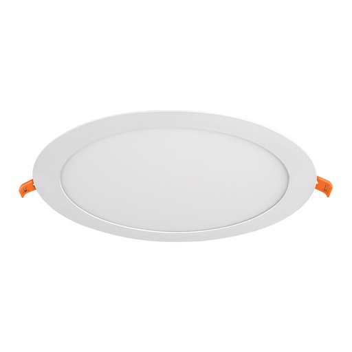 [47411] Luminario ultra delgado LED 18 W empotrar redondo luz cálida