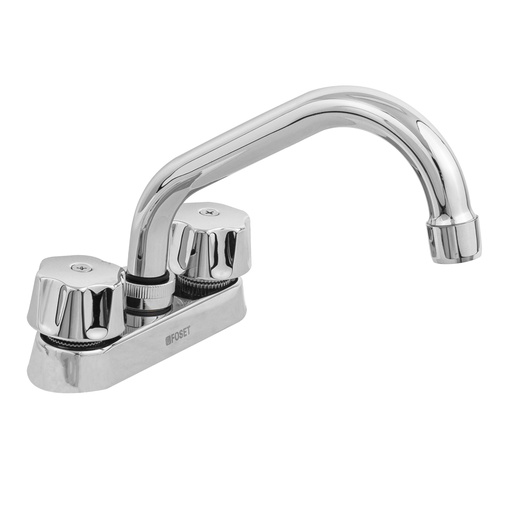 [47684] Mezcladora 4' para lavabo, tubular, cartucho compresión