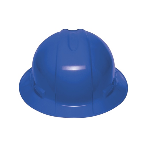 [10570] Casco de seguridad ala ancha, azul, Truper