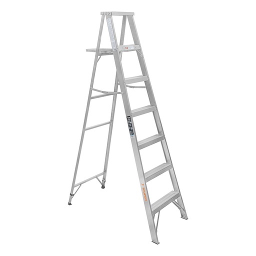 [10442] Escalera de tijera 100% aluminio tipo lll 6 peldaños, Truper