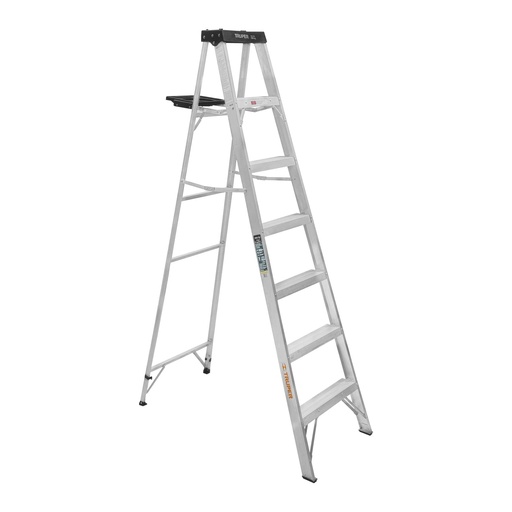 [10437] Escalera de tijera tipo III 6 escalones y bandeja, Truper