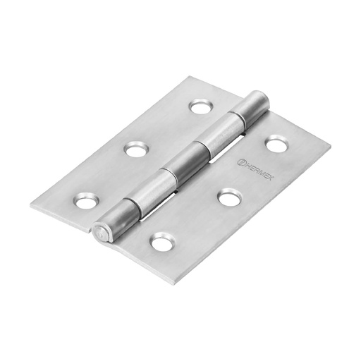 [43202] Bisagra rectangular 2-1/2' acero inoxidable, Hermex