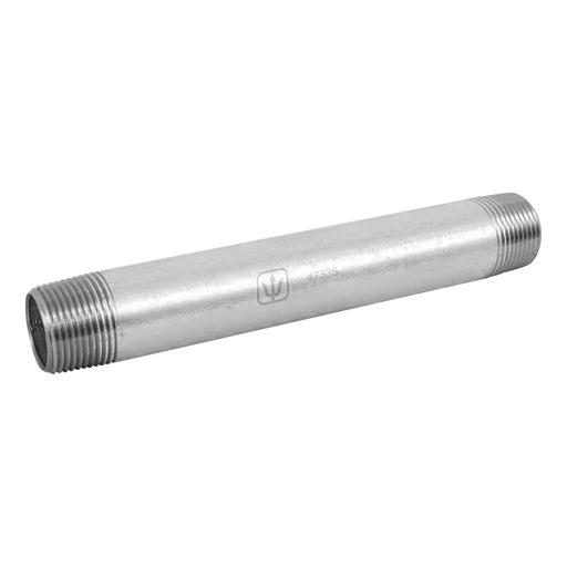 [47535] Niple de acero galvanizado 1' x 8', Foset