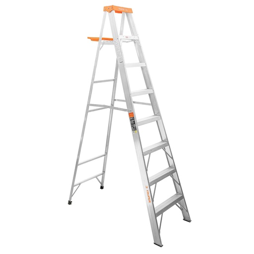 [10337] Escalera de tijera tipo ll 7 peldaños y bandeja, Truper