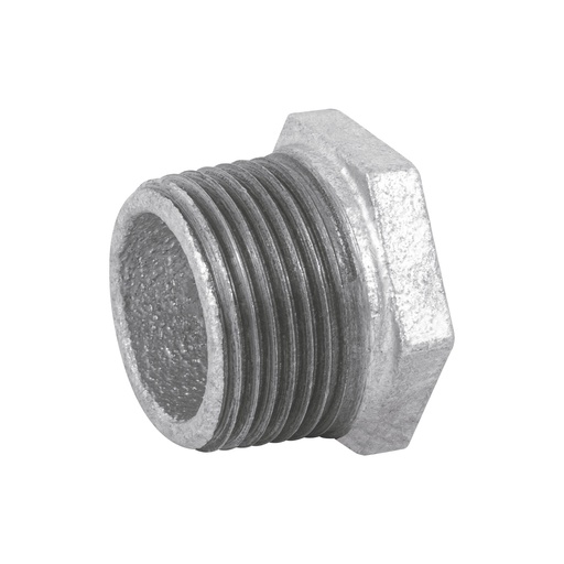 [47504] Reducción bushing acero galvanizado 1'x1/2', Foset