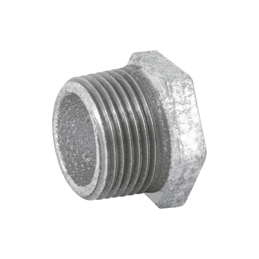 [47503] Reducción bushing acero galvanizado 3/4 x 1/2', Foset