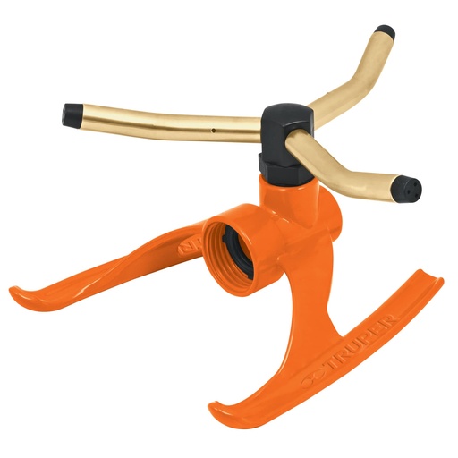 [10307] Regadera giratoria con 3 brazos color latón, Truper