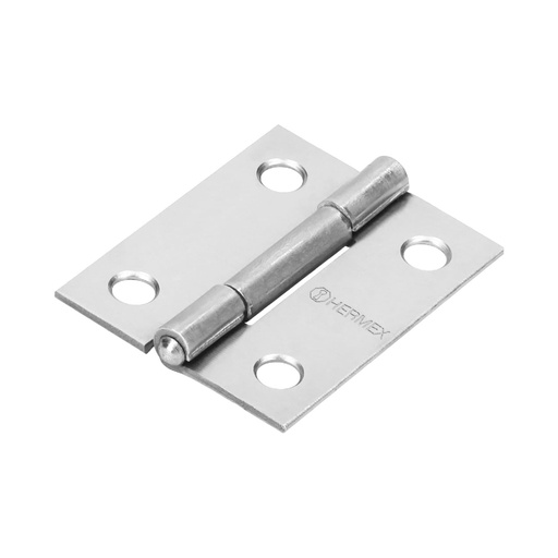 [43186] Bisagra rectangular 1-1/2' acero pulido, Hermex