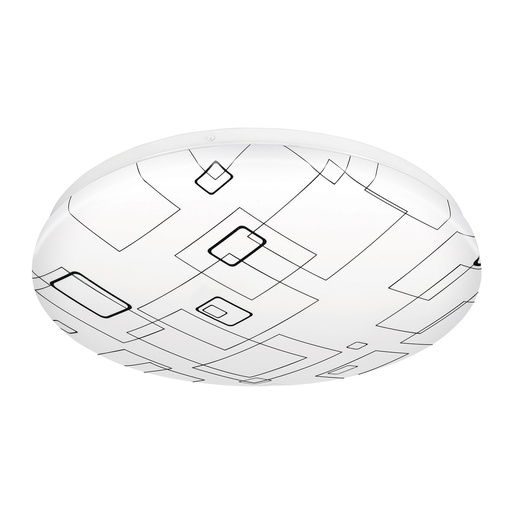 [43179] Luminario LED 22 W plafón decorativo cuadros luz día