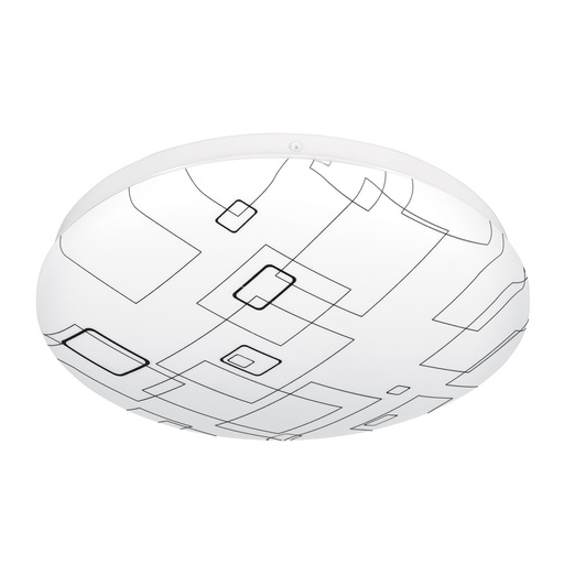 [43177] Luminario LED 15 W plafón decorativo cuadros luz día