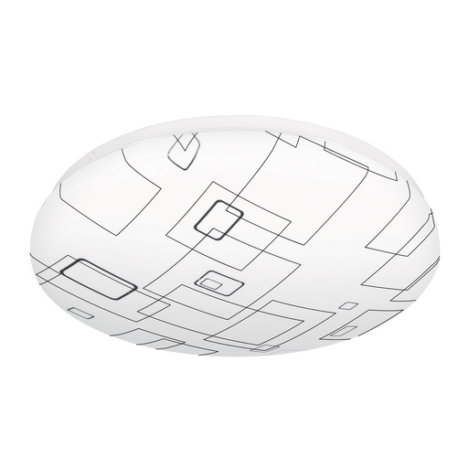 [43178] Luminario LED 18 W plafón decorativo cuadros luz día