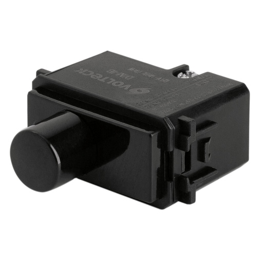 [47612] Dimmer giratorio, línea Italiana, color negro, Volteck