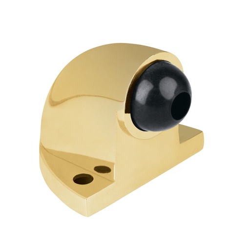 [43771] Tope para puerta tipo codo, acabado latón, Hermex