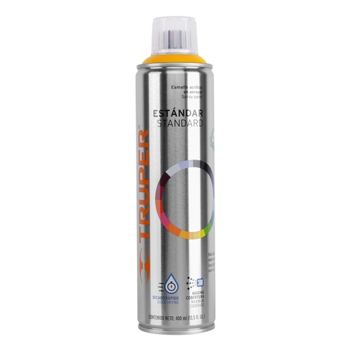 [19042] Pintura en aerosol, amarillo, bote esbelto, 400 ml