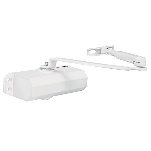 [43608] Cierra puertas hidráulico color blanco, Hermex