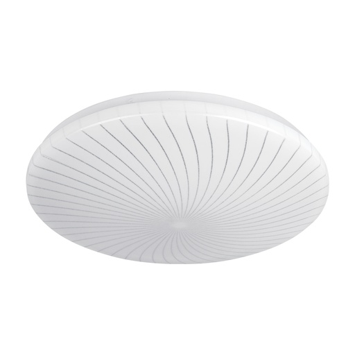 [48210] Luminario LED 18 W tipo plafón decorativo luz cálida