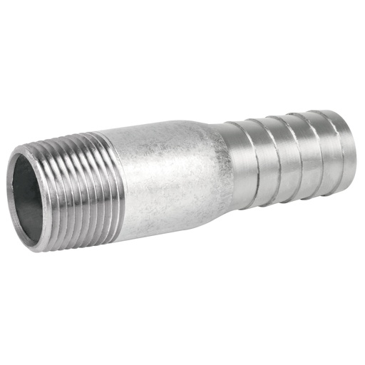 [48176] Niple de acero galvanizado 3/4' tipo botella, Foset