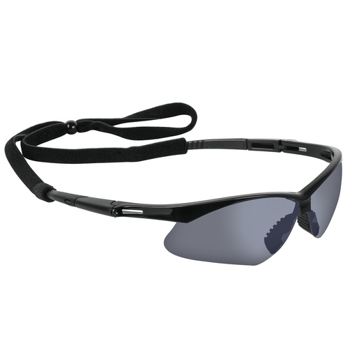 [15182] Lentes seguridad espejo plata c/cordón ajustable, Sport