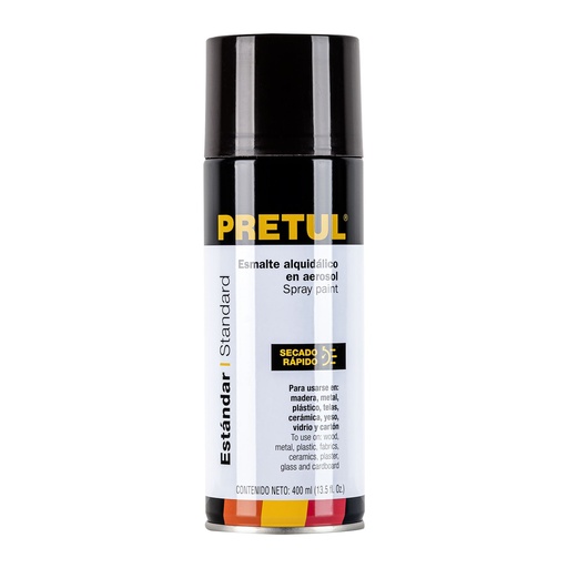 [27179] Pintura en aerosol, tabajo, bote esbelto, 400 ml,Pretul