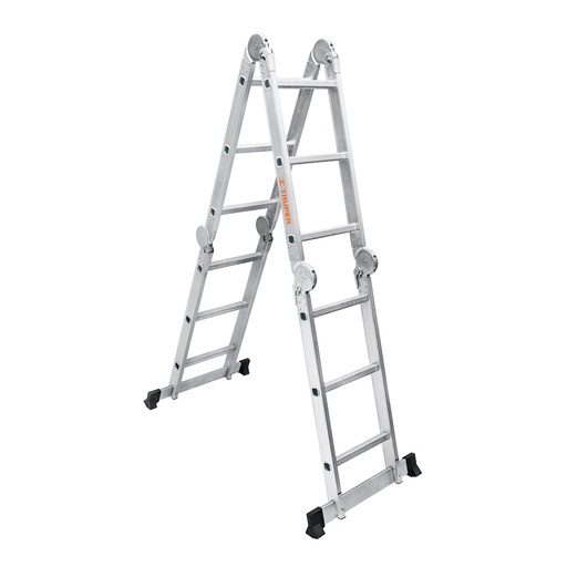 [100495] Escalera multiposición 12 peldaños, Tipo I, Truper