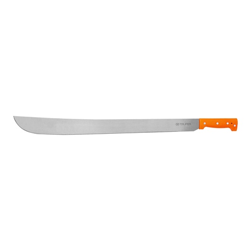 [15889] Machete estándar 26' cacha naranja remachada, Truper