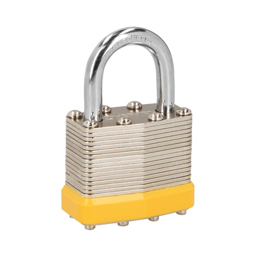 [23503] Candado laminado, 40mm, gancho corto, blister, Hermex Basic