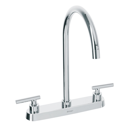 [46771] Mezcladora para fregadero, manerales palanca, cromo, Tubig