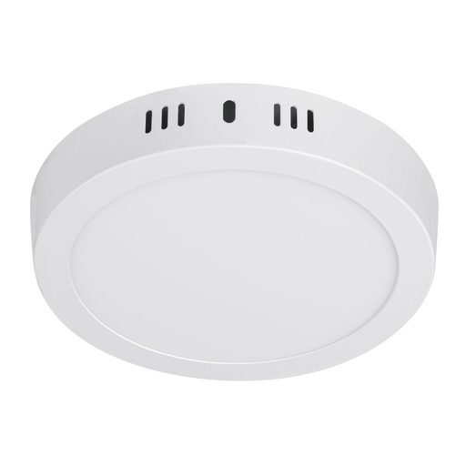 [46713] Luminario blanco de LED 12 W redondo tipo plafón luz de día