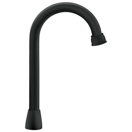 [46725] Cuello para mezcladora de lavabo,tipo bar,negro mate, Aqua