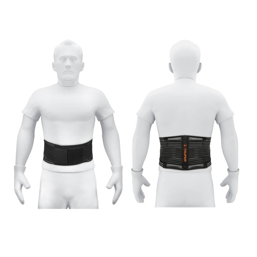[11960] Faja lumbar tipo cinturón de malla transpirable, CH, Truper