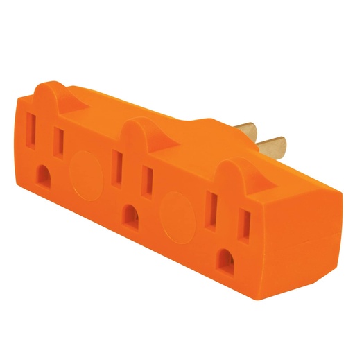 [46805] Multicontacto triple aterrizado, tipo 'Y',reforzado, Volteck