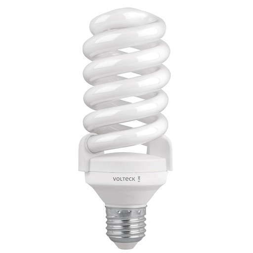 [46827] Lámpara espiral T4 28 W luz de día en blíster, Volteck