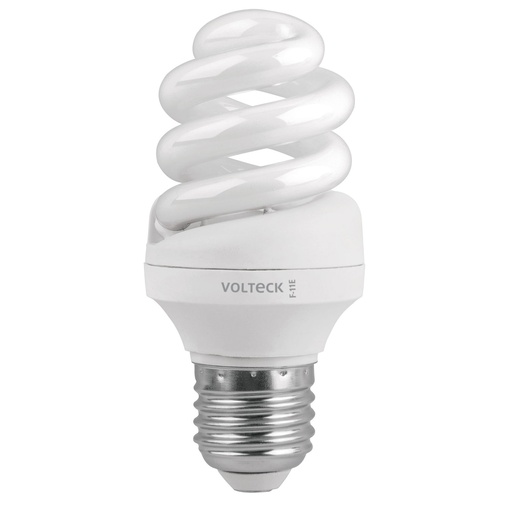 [46847] Lámpara espiral T3 11 W luz de día en blíster, Volteck