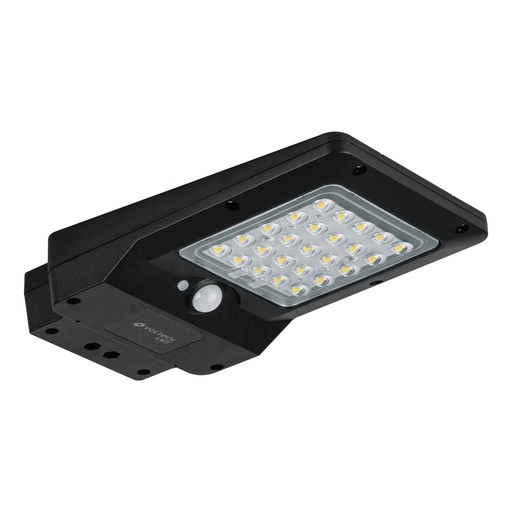 [46956] Luminario suburbano de LED 4 W con panel solar, Volteck