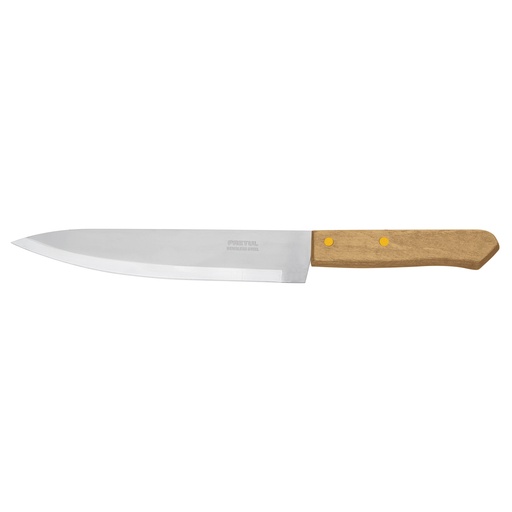 [23082] Cuchillo de chef 8' mango de madera, Pretul