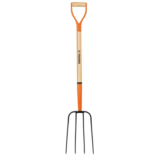 [11012] Bieldo para paja, 4 dientes, puño 'Y', Truper