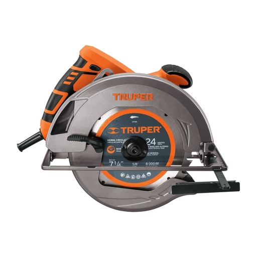 [11004] Sierra circular 7-1/4' 1500 W, profesional, Truper