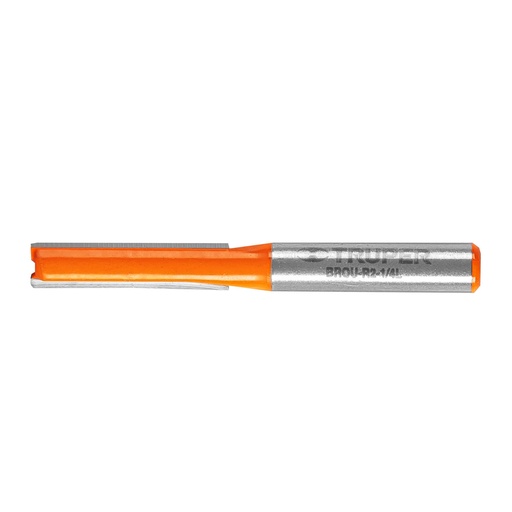 [11453] Broca para router, recta 2 filos, 1/4', larga, Truper