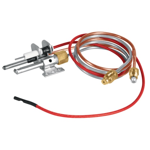 [46149] Termopar tipo flauta con bujía, 60 cm, Foset