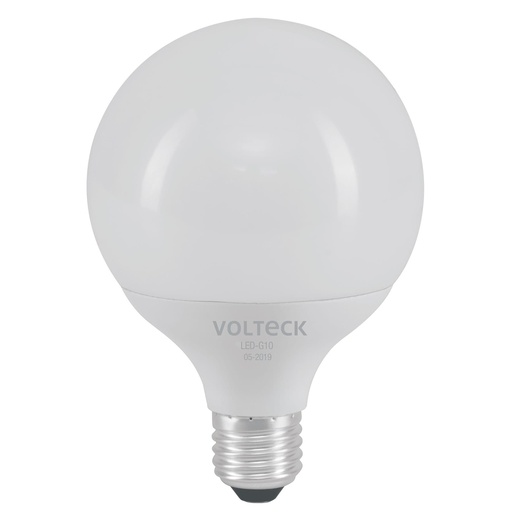 [46195] Lámpara de LED tipo globo 8 W luz de día, en caja, Volteck