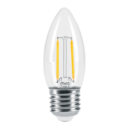 [46212] Lámpara LED tipo vela 3 W con filamento luz cálida, blíster