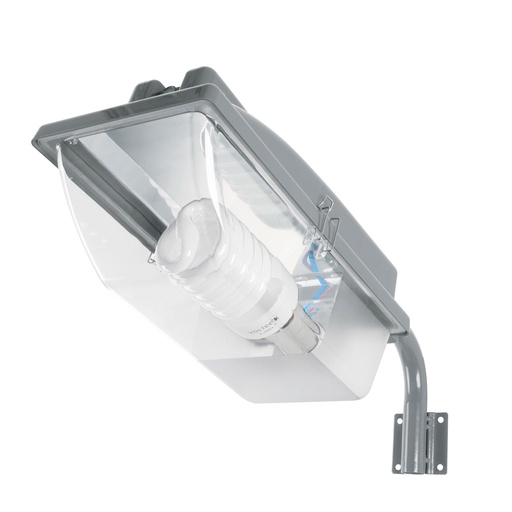 [46290] Luminario suburbano de ABS 45 W sensor de luz, con lámpara