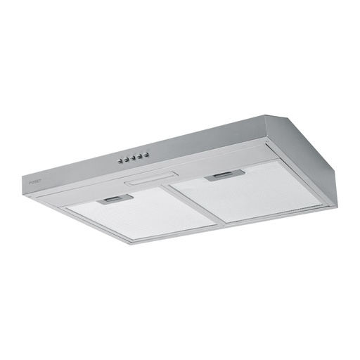 [46536] Campana extractora 60 cm, de pared, acero inoxidable, Foset
