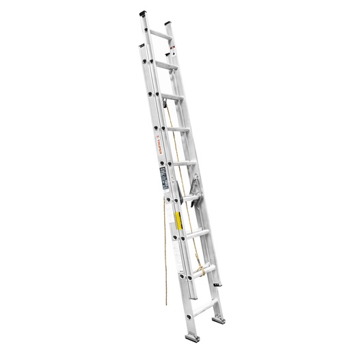 [16026] Escalera de extensión, tipo III, 16 peldaños, Truper