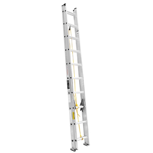 [16027] Escalera de extensión, tipo III, 20 peldaños, Truper